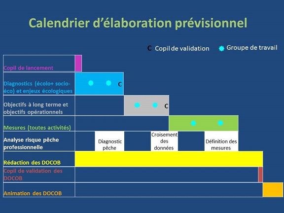 Les étapes d'élaboration d'un document d'objectifs